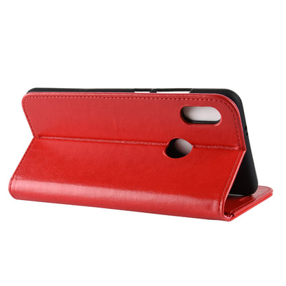 Crazy Horse Grain Wallet Stand Leather Casing for Xiaomi Redmi Note 5 Pro (Dual Camera) / Redmi Note 5 (China)