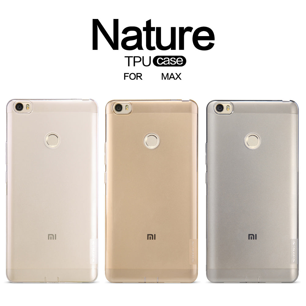 NILLKIN 0.6mm Nature TPU Gel Case for Xiaomi Mi Max