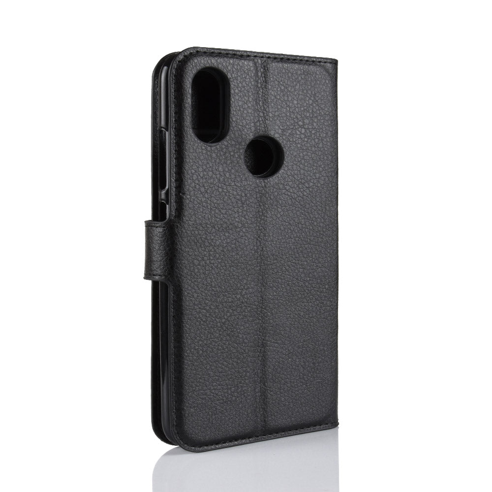 Litchi Skin Wallet Leather Stand Case for Xiaomi Mi A2 / Mi 6X