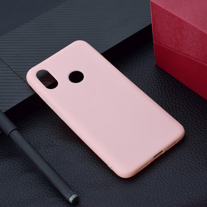 For Xiaomi Redmi S2 / Redmi Y2 Solid Color Frosted Flexible TPU Cellphone Back Case