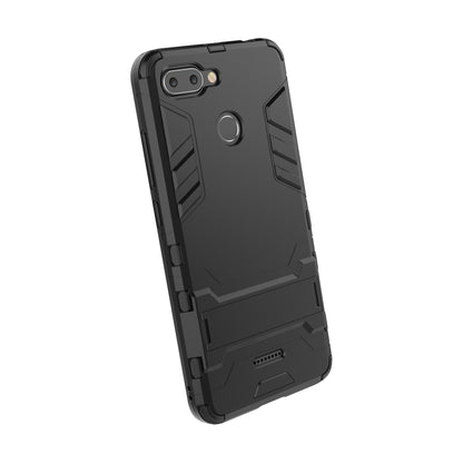 Cool Guard Plastic TPU Hybrid Case with Kickstand for Xiaomi Redmi 6 (Dual Camera: 12MP+5MP)