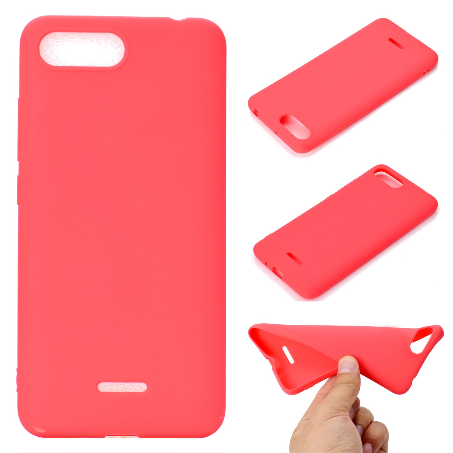 Soft Matte TPU Back Case for Xiaomi Redmi 6A