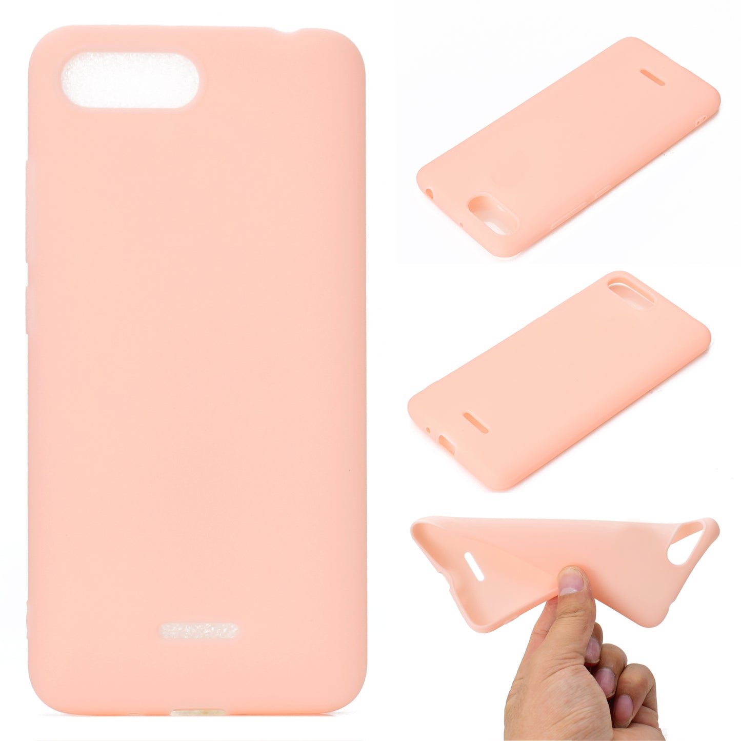 Soft Matte TPU Back Case for Xiaomi Redmi 6A