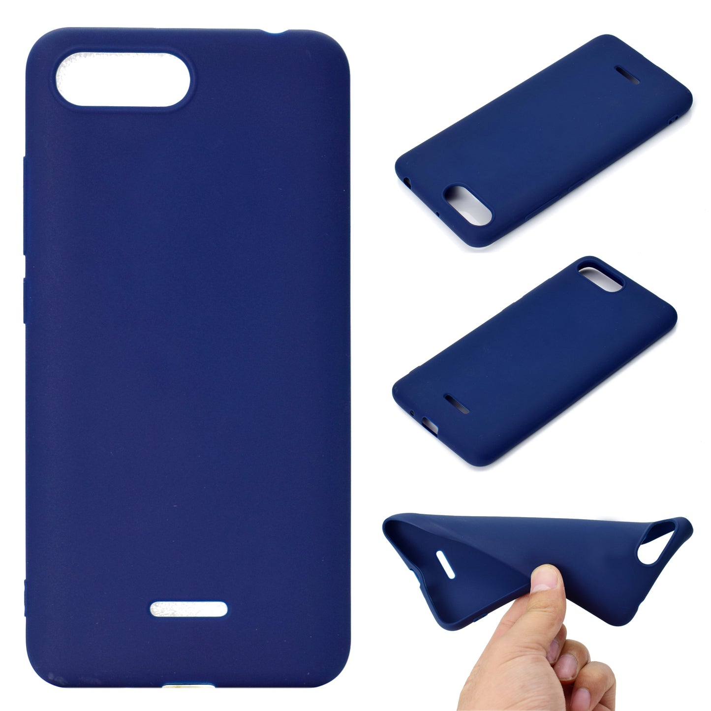 Soft Matte TPU Back Case for Xiaomi Redmi 6A