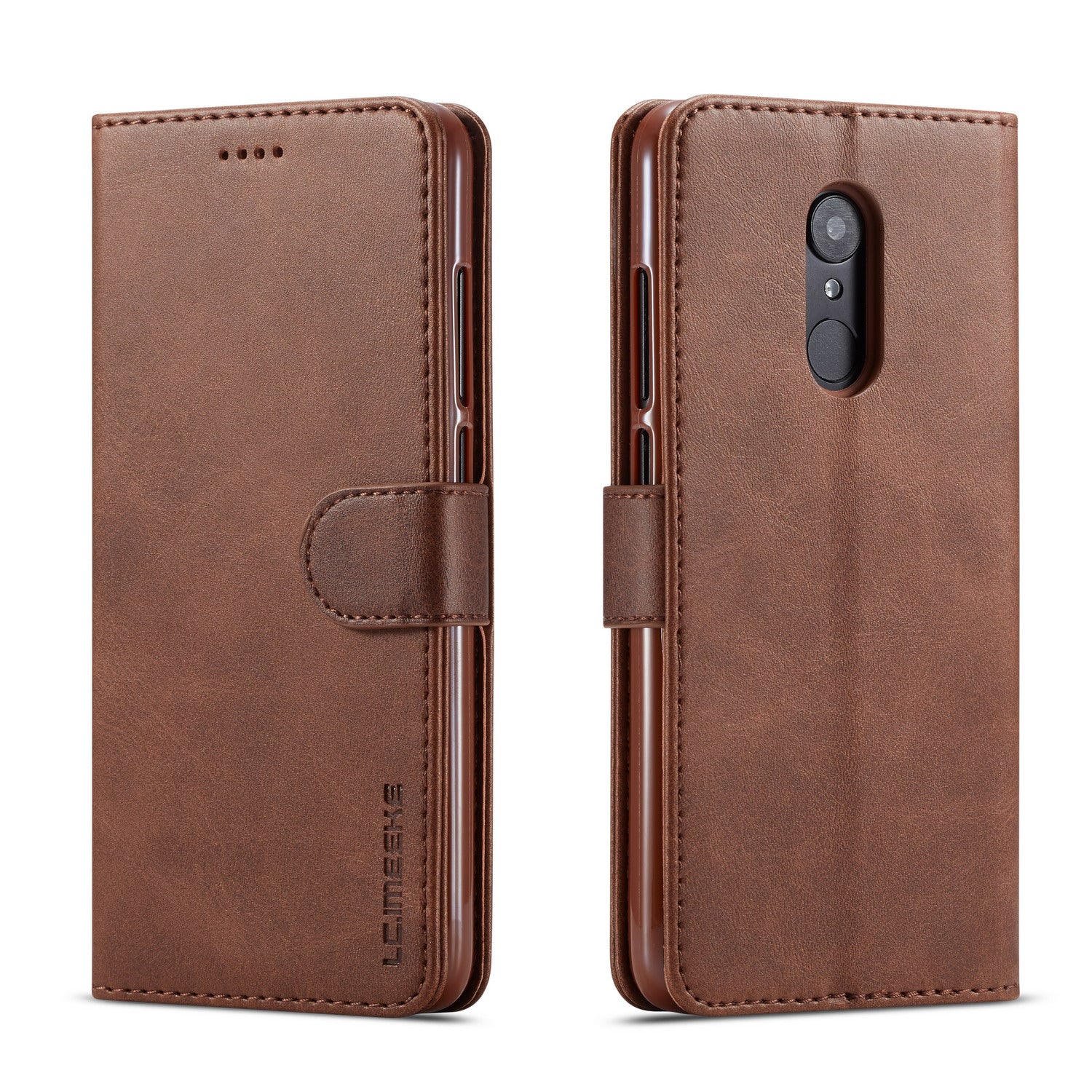 LC.IMEEKE Wallet Stand Leather Mobile Phone Case for Xiaomi Redmi Note 5 / Redmi 5 Plus