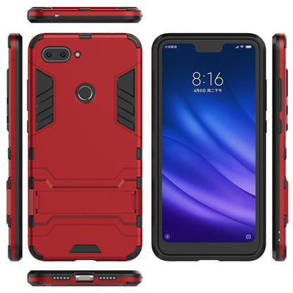 Cool Guard Kickstand PC TPU Hybrid Case for Xiaomi Mi 8 Lite / Xiaomi Mi 8 Youth (Mi 8X)