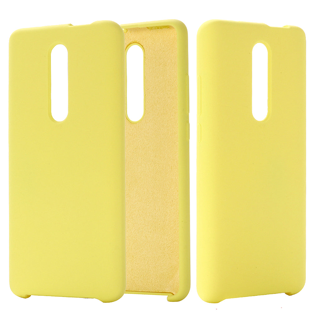 Soft Liquid Silicone Cell Phone Case for Xiaomi Redmi K20 / K20 Pro / Mi 9T / Mi 9T Pro