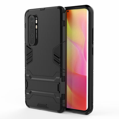 2 in 1 PC + TPU Hybrid Mobile Shell with Kickstand for Xiaomi Mi Note 10 Lite