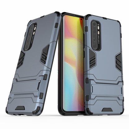 2 in 1 PC + TPU Hybrid Mobile Shell with Kickstand for Xiaomi Mi Note 10 Lite