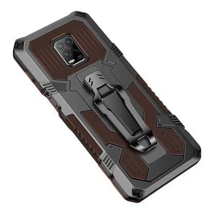 Plastic + TPU Hybrid Kickstand Cover Case for Xiaomi Redmi Note 9S / Redmi Note 9 Pro / Redmi Note 9 Pro Max