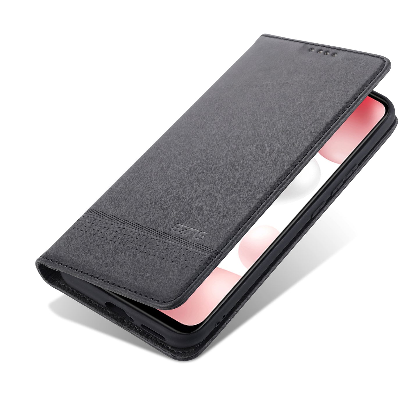 AZNS Auto-absorbed Magnetic Stand Wallet Leather Mobile Shell Case for Xiaomi Mi 11