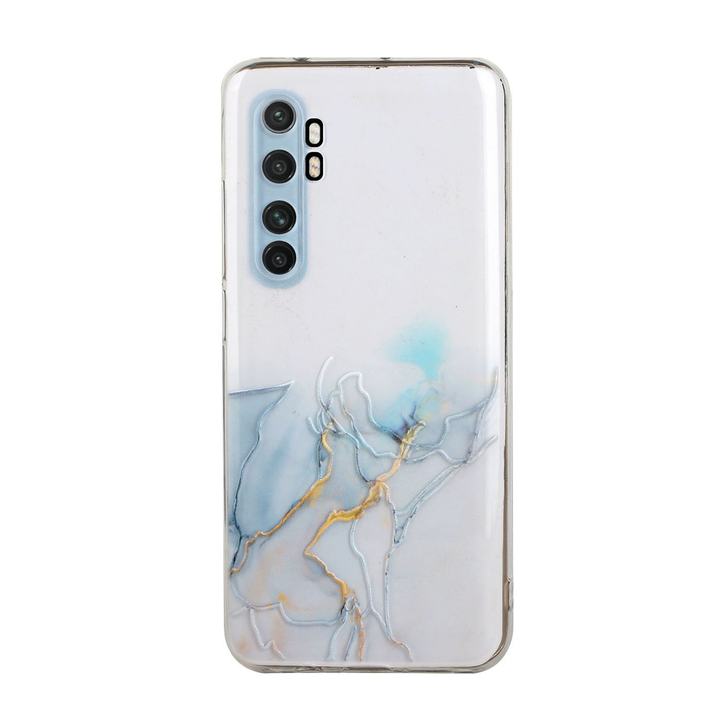 Precise Hole Opening Marble Pattern Soft TPU Case for Xiaomi Mi Note 10 Lite