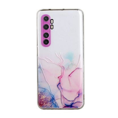 Precise Hole Opening Marble Pattern Soft TPU Case for Xiaomi Mi Note 10 Lite