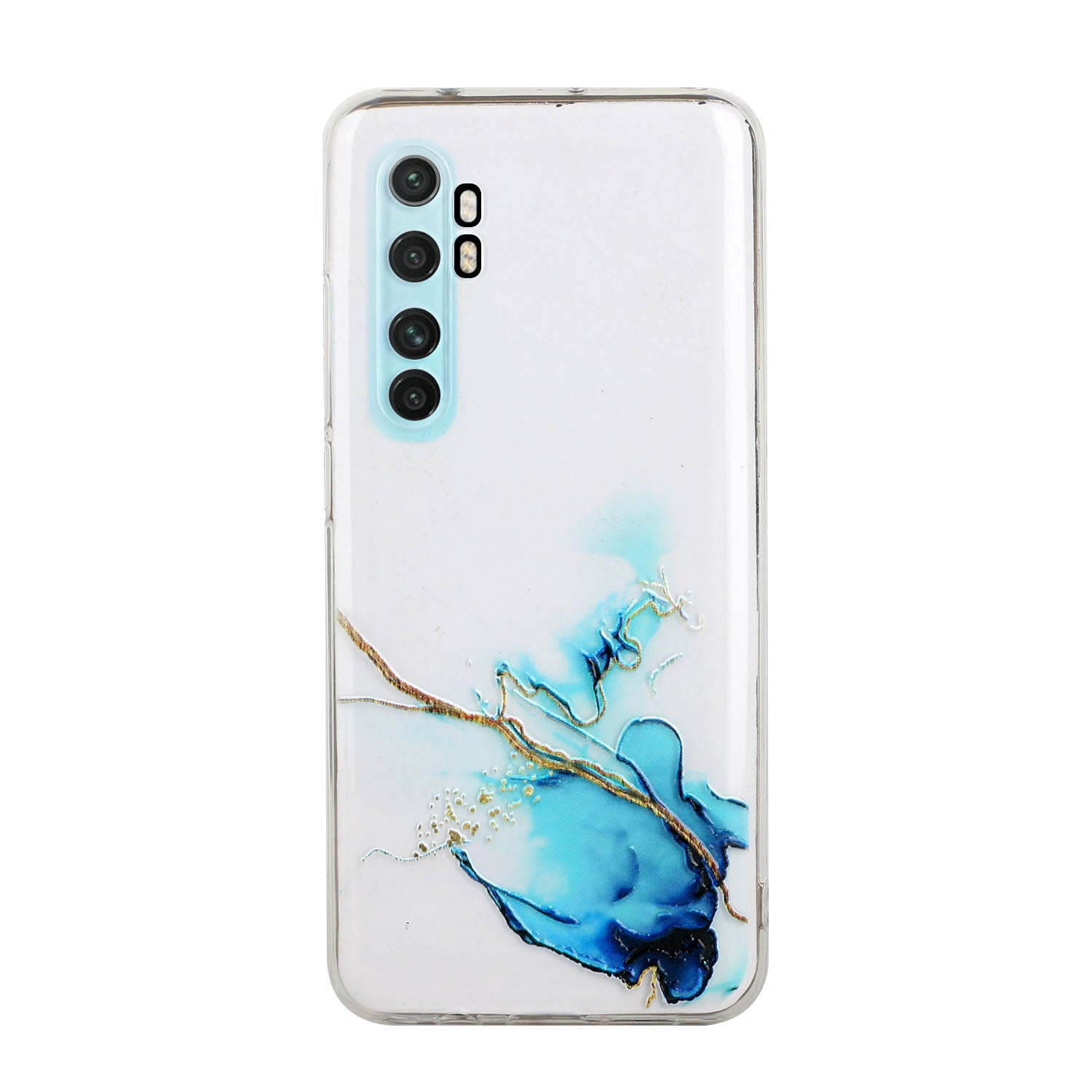 Precise Hole Opening Marble Pattern Soft TPU Case for Xiaomi Mi Note 10 Lite