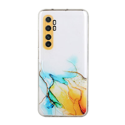 Precise Hole Opening Marble Pattern Soft TPU Case for Xiaomi Mi Note 10 Lite