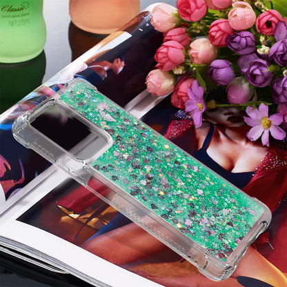 Colorful Quicksand Series Flowing Liquid Floating Soft TPU Phone Case for Xiaomi 11T / 11T Pro