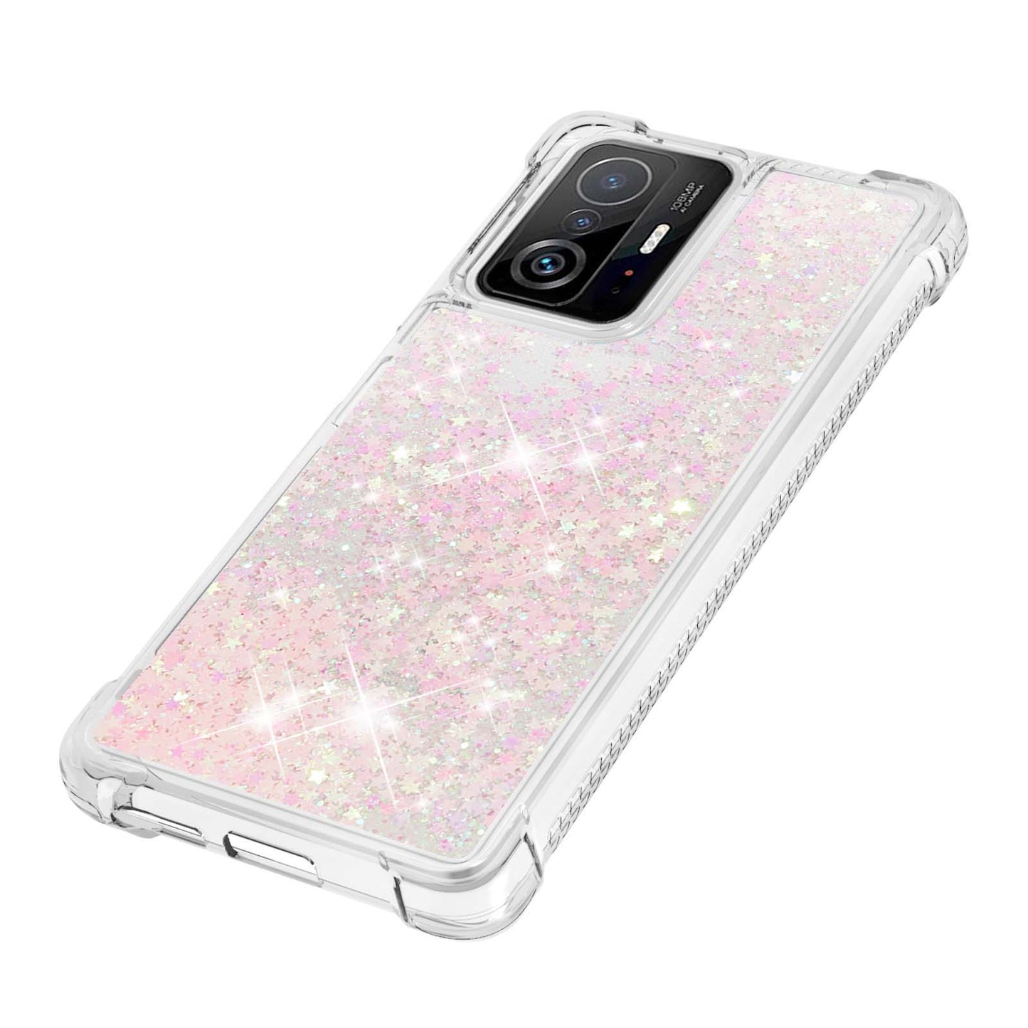 Colorful Quicksand Series Flowing Liquid Floating Soft TPU Phone Case for Xiaomi 11T / 11T Pro