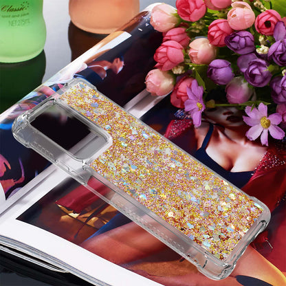 Colorful Quicksand Series Flowing Liquid Floating Soft TPU Phone Case for Xiaomi 11T / 11T Pro