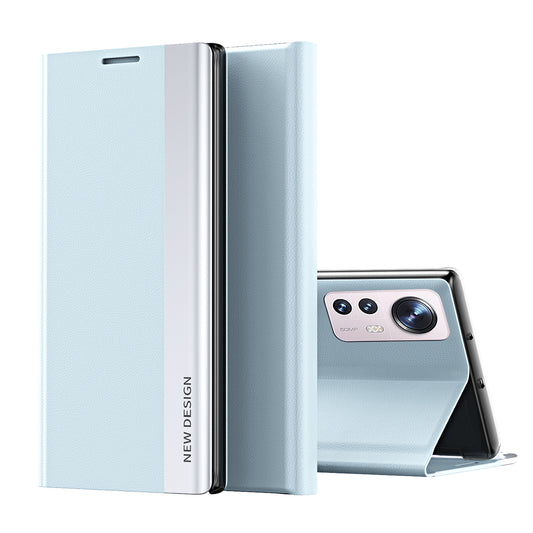 Magnetic Absorption PU Leather + PC Foldable Stand Phone Case Shell for Xiaomi 12 Pro 5G / 12S Pro 5G /12 Pro (Dimensity) 5G