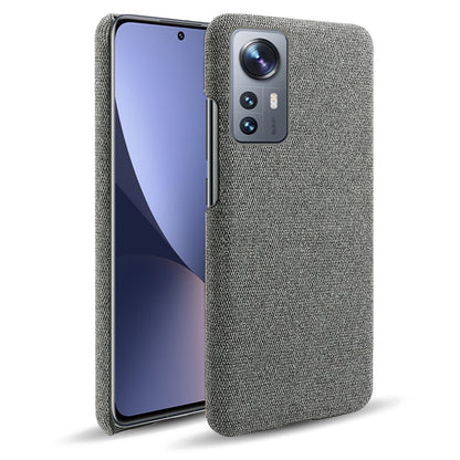 For Xiaomi 12 Pro 5G / 12S Pro 5G /12 Pro (Dimensity) 5G Ultra Thin Hard PC + Cloth Surface Fingerprint Resistant Cover Shell