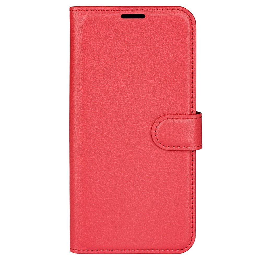 For Nokia G11/G21 PU Leather Stand Phone Cover Anti-drop Protection Litchi Texture Wallet Case