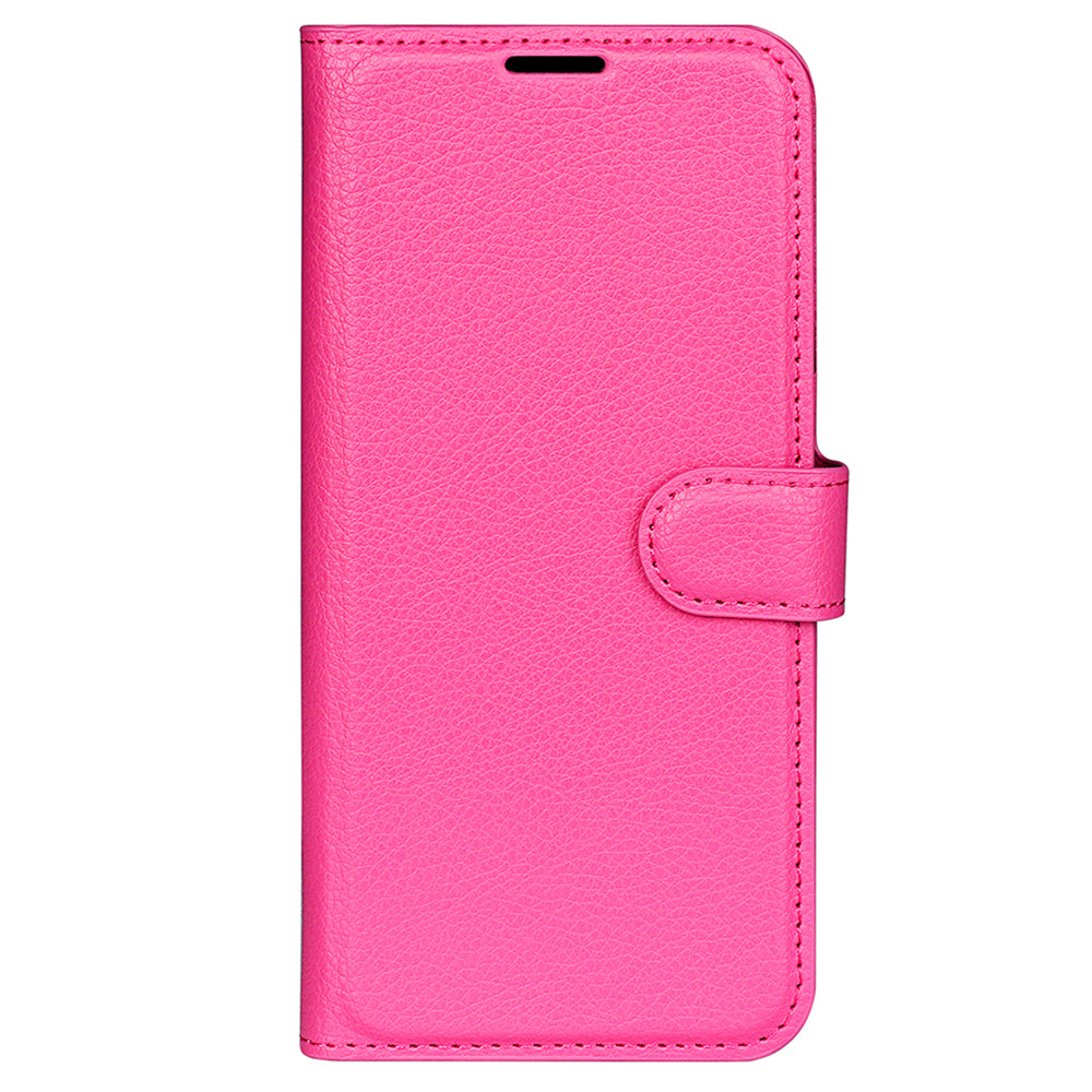 For Nokia G11/G21 PU Leather Stand Phone Cover Anti-drop Protection Litchi Texture Wallet Case