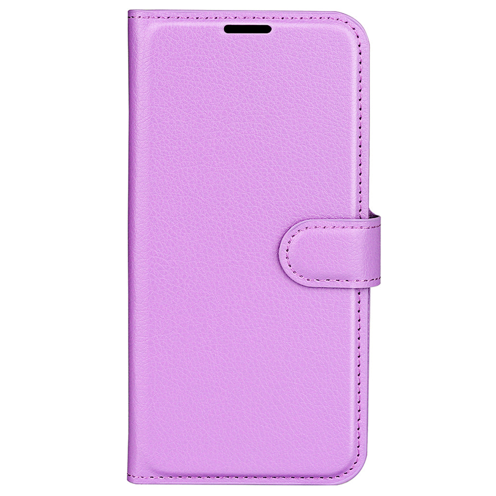 For Nokia G11/G21 PU Leather Stand Phone Cover Anti-drop Protection Litchi Texture Wallet Case