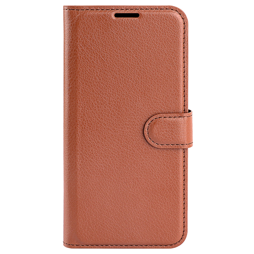 For Nokia G11/G21 PU Leather Stand Phone Cover Anti-drop Protection Litchi Texture Wallet Case