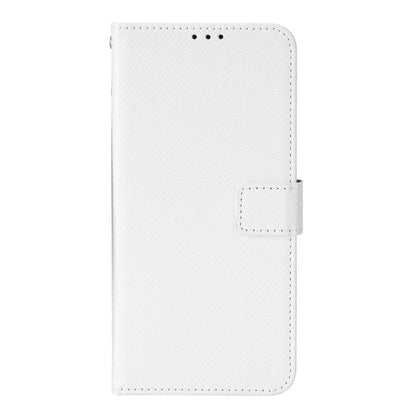 For Xiaomi Mi Note 10 Lite Diamond Texture Folding Stand PU Leather Case Magnetic Closure Wallet Flip Cover with Strap