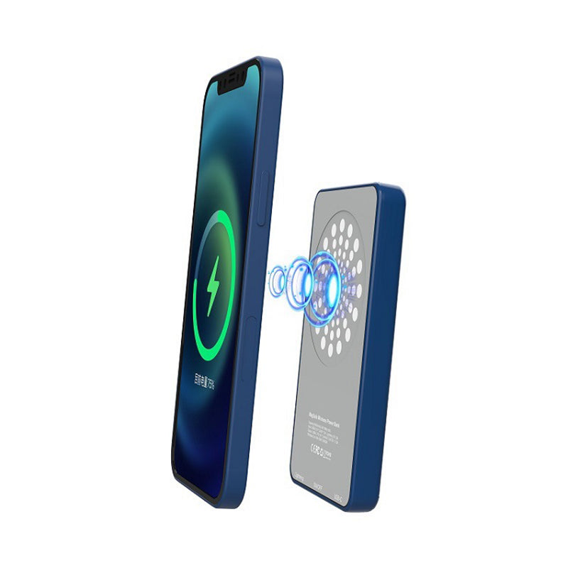 15W Qi Wireless Magnetic Charger 5000mAh PD 18W Power Bank Phone Battery Pack for iPhone 12/13 Series