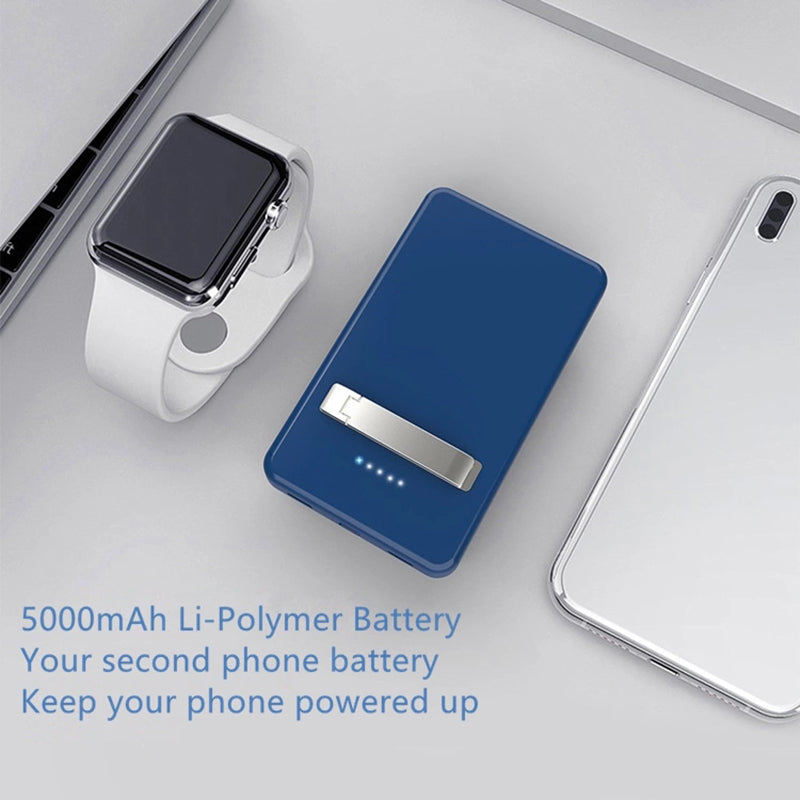 15W Qi Wireless Magnetic Charger 5000mAh PD 18W Power Bank Phone Battery Pack for iPhone 12/13 Series