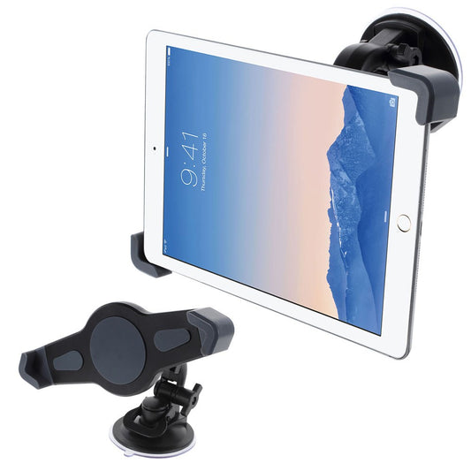 Universal 360 Rotation Suction Cup Car Mount Holder for iPad Samsung ASUS Tabs XWJ0868A, Width: 18-30cm