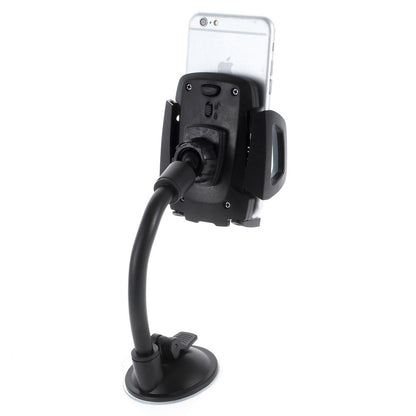 360 Degree Swivel Suction Cup Car Mount Holder for iPhone Samsung Sony Huawei etc, Width: 4.5-9.5cm Model: S050