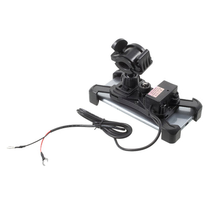 Universal Motorcycle Handlebar Mount Phone Holder with USB Charging Port for iPhone Samsung