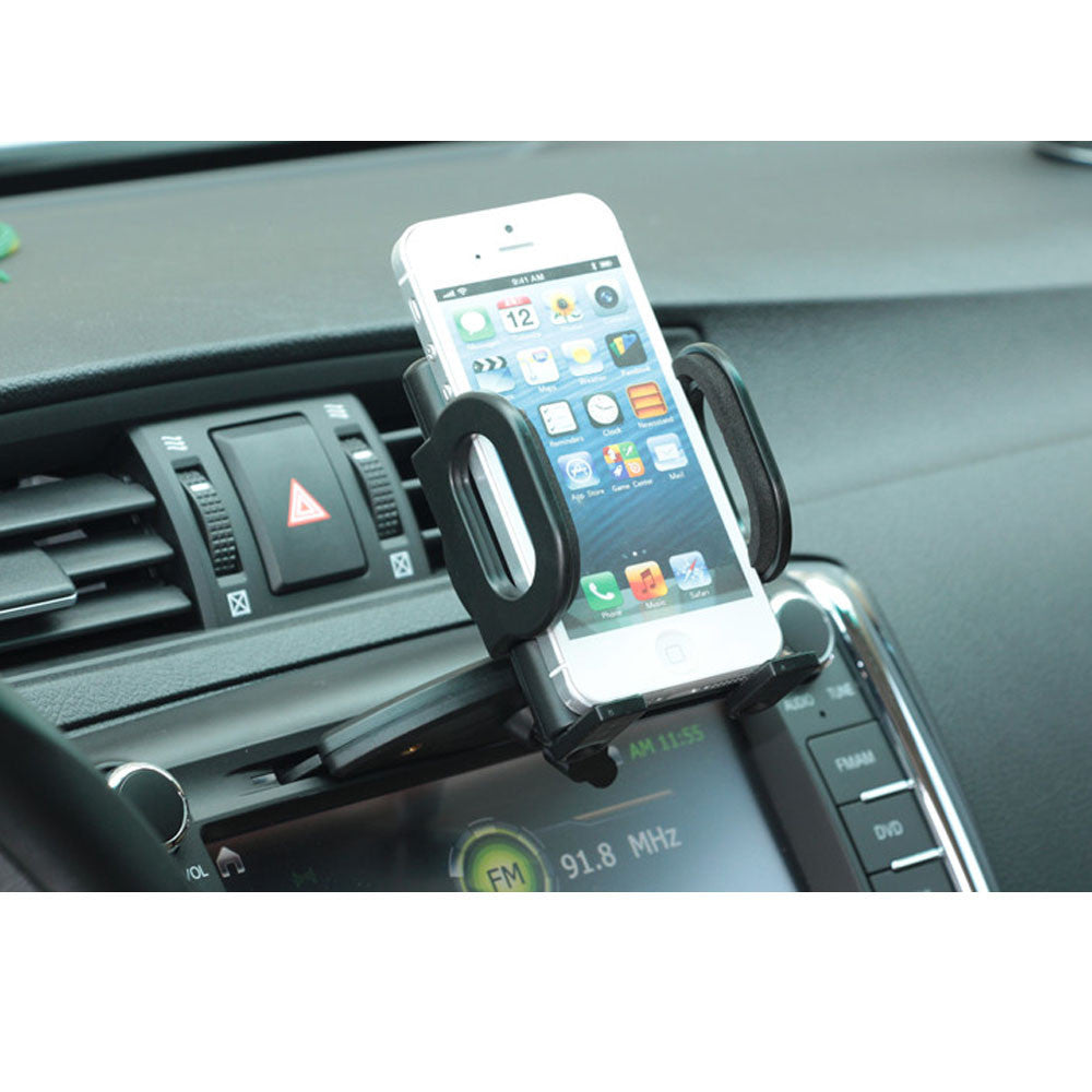 [Car CD Slot] Universal Phone Mount Holder Stand 360-degree Rotary for iPhone XS / Galaxy S9, Width: 40-80mm