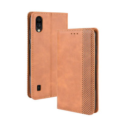 Vintage Style Wallet Leather Stand Case for ZTE Blade A5 2020 / A51 Lite