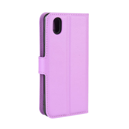 Litchi Texture Wallet Leather Protection Case for ZTE Blade A3 (2020)