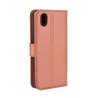 Litchi Texture Wallet Leather Protection Case for ZTE Blade A3 (2020)