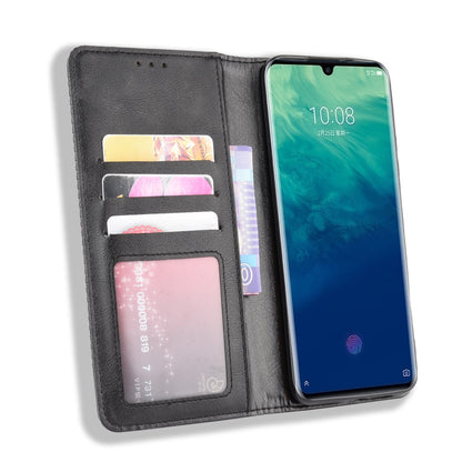 Vintage Style Wallet Leather Stand Case for ZTE Axon 10 Pro/Axon 10 Pro 5G/A2020 Pro