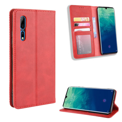 Vintage Style Wallet Leather Stand Case for ZTE Axon 10 Pro/Axon 10 Pro 5G/A2020 Pro