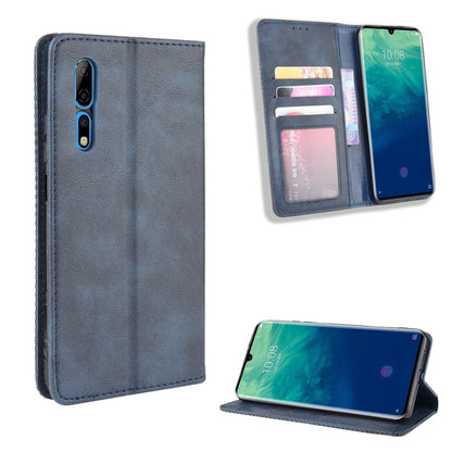 Vintage Style Wallet Leather Stand Case for ZTE Axon 10 Pro/Axon 10 Pro 5G/A2020 Pro