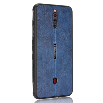 PU Leather Coated PC TPU Hybrid Protector Shell for ZTE nubia Red Magic 5G/Magic 5S