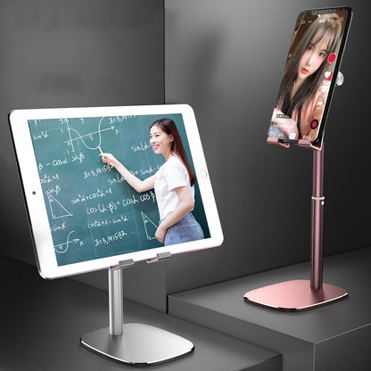 WS22 Adjustable Height Aluminum Alloy Desktop Smartphone and Tablet Stand Holder