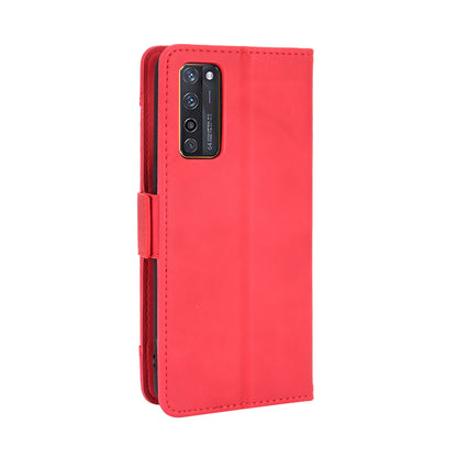 Leather Phone Wallet Design Stand Feature Protective Cover Case with Multiple Card Slots for ZTE Axon 20 5G/Axon 20 4G