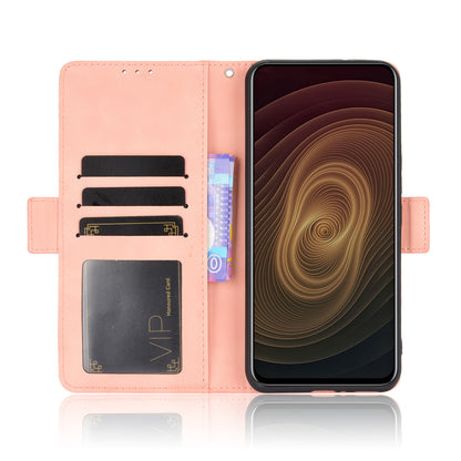 Leather Phone Wallet Design Stand Feature Protective Cover Case with Multiple Card Slots for ZTE Axon 20 5G/Axon 20 4G