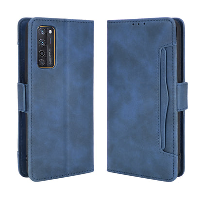 Leather Phone Wallet Design Stand Feature Protective Cover Case with Multiple Card Slots for ZTE Axon 20 5G/Axon 20 4G