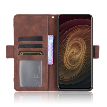 Leather Phone Wallet Design Stand Feature Protective Cover Case with Multiple Card Slots for ZTE Axon 20 5G/Axon 20 4G