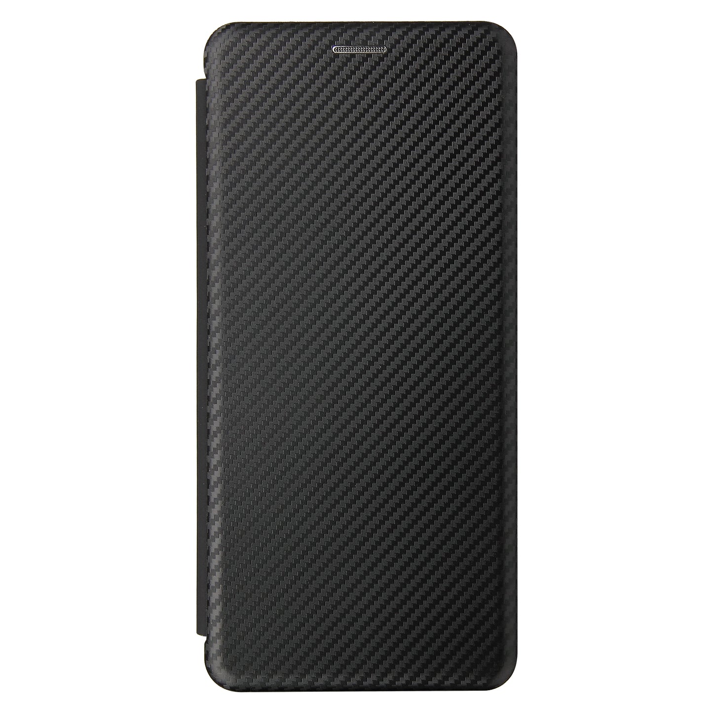 Auto-absorbed Stand Cover for ZTE Axon 20 5G (ZTE A20 5G) Carbon Fiber Texture Leather Case