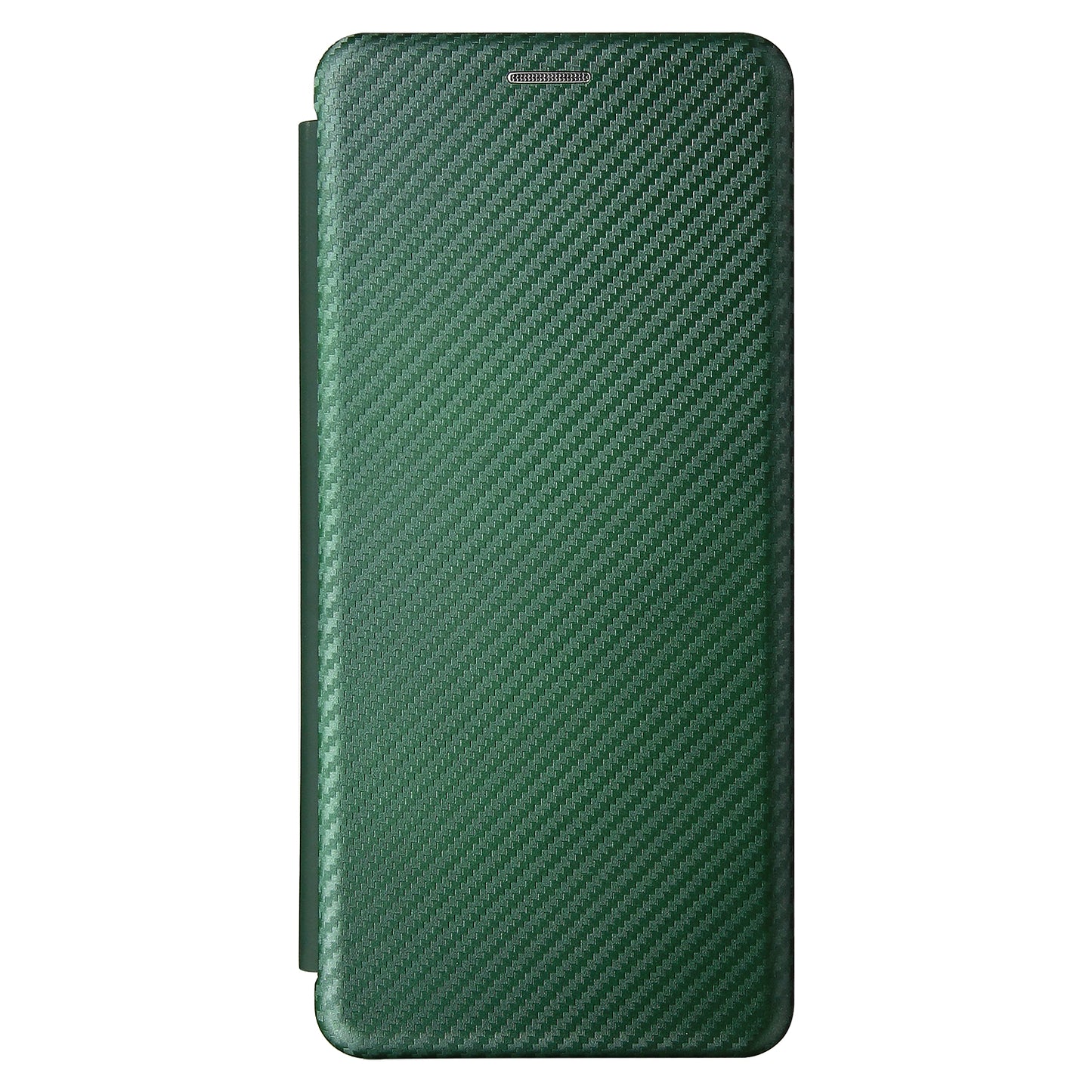 Auto-absorbed Stand Cover for ZTE Axon 20 5G (ZTE A20 5G) Carbon Fiber Texture Leather Case