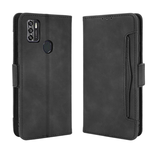 Full Protection Leather Wallet Protective Case with Multiple Card Slots for ZTE Blade A7s 2020